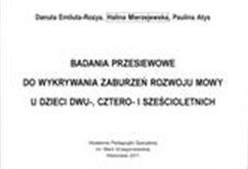 Badania przesiewowe okładka