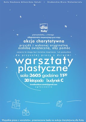 plakat warsztatów