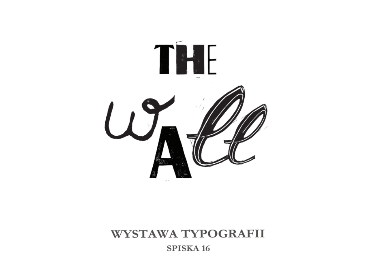 Plakar warsztatów typografii