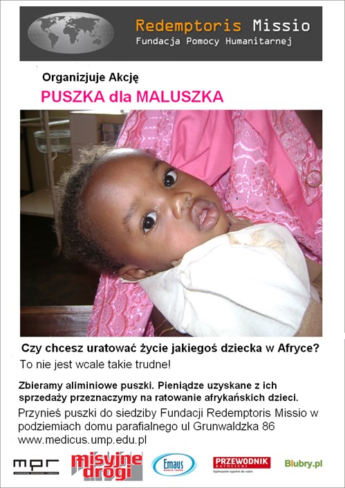 Plakat 1 Puszka Dla Maluszka 2012