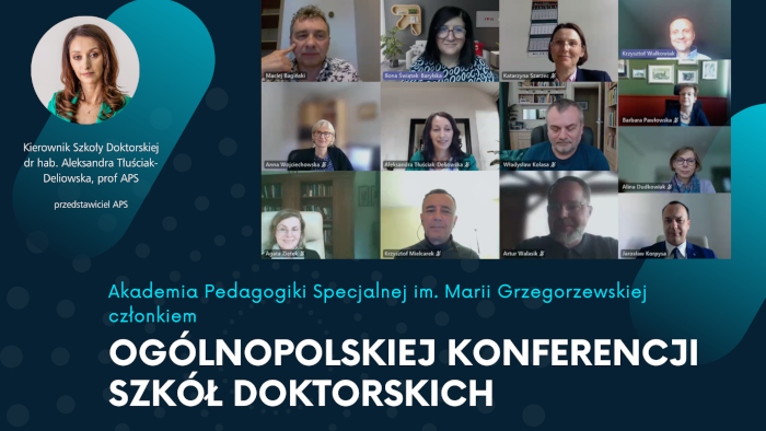 Zdjęcie z Ogólnopolskiej Konferencji Szkół Doktorskich